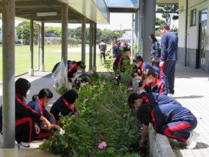 20170428　校内美化